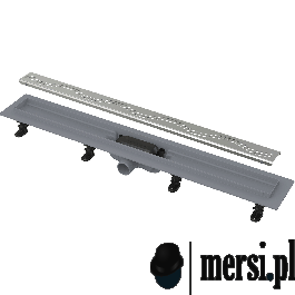 Alcaplast APZ8 SIMPLE Odpływ podłogowy z obramowaniem do rusztu perforowanego