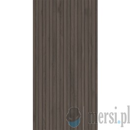 Tubądzin ECHO LAMELLA BROWN STR 119,8X59,8 GAT.1