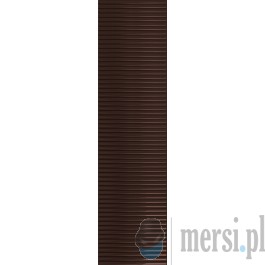 Tubądzin GROOVE BROWN 1 GLOSS STR 29,8x7,8
