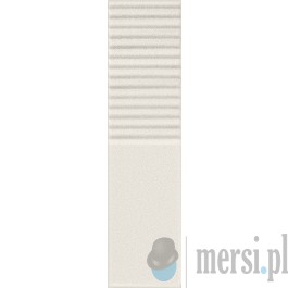 Tubądzin GROOVE WHITE SUGAR 2 STR 29,8x7,8