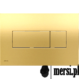 Alcaplast M375 Przycisk sterujący do systemów podtynkowych, złoty-połysk