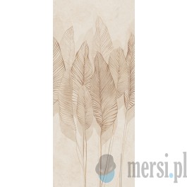 Tubądzin MILD CLAY LEAVES DEKOR GRESOWY 274,8x119,8