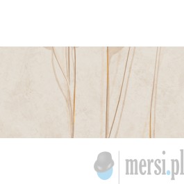 Tubądzin MILD CLAY LEAVES A DEKOR GRESOWY 119,8x59,8 GAT.1