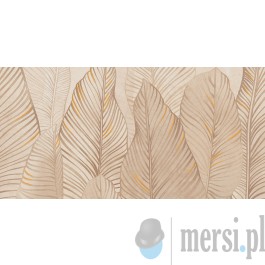 Tubądzin MILD CLAY LEAVES C DEKOR GRESOWY 119,8x59,8 GAT.1