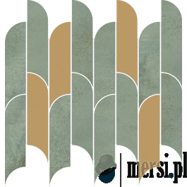 Tubądzin TISSUE Green Mozaika 298x272