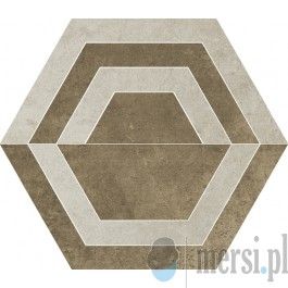 Paradyż SCRATCH beige hexagon C 26x29,8