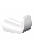 Omnires SACO haczyk chrom / biały SA54110CRB