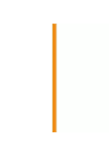 Paradyż UNIWERSALNA listwa szklana GIALLO 2,3x60 