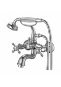 Omnires RETRO bateria wannowa chrom RE7231CR