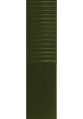 Tubądzin GROOVE OLIVE 2 GLOSS STR 29,8x7,8 gat.1