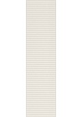 Tubądzin GROOVE WHITE SUGAR 1 STR 29,8x7,8