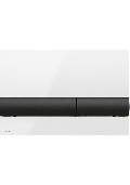 Alcaplast M1710-8 Przycisk sterujący do systemów podtynkowych, biały-połysk/czarny-połysk