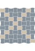 Paradyż MODERNIZM Blue Mozaika MIX K.3,6x4,4