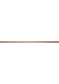 Tubądzin STEEL Copper 5 listwa ścienna 2x59,8