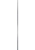 Tubądzin STEEL CROSS SAT listwa ścienna 119,8x2