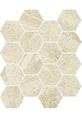 Paradyż SUNLIGHT Stone Beige mozaika hexagon 22x25,5