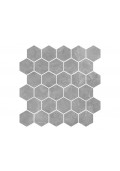 Nowa Gala SILVER GREY SY12 mozaika heksagon 27x27