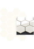 Uniwersalna Mozaika Bianco Paradyż Hexagon 22x25,5