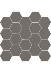 Tubądzin ALL IN WHITE / Grey mozaika ścienna 30,6x28,2 G1