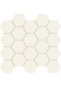 Tubądzin ALL IN WHITE / White mozaika ścienna 30,6x28,2 G1