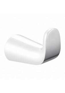 Omnires SACO haczyk chrom / biały SA54110CRB