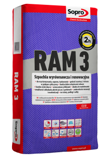 SOPRO Szpachla wyrównawcza i renowacyjna RAM 3 454