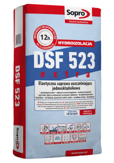Zaprawa uszczelniająca - hydroizolacja SOPRO DSF 523/20
