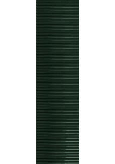Tubądzin GROOVE GREEN 1 GLOSS STR 29,8x7,8