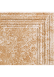 Paradyż ILARIO Beige stopnica narożna 30x30