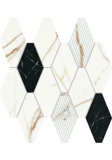 DOMINO FLORIS mozaika ścienna 30,5x30,6
