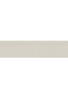 Tubądzin INDUSTRIO Light Grey stopnica 119,8x29,6