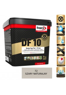 Sopro FUGA DF10 1-10 mm | Szary Naturalny 72 5kg