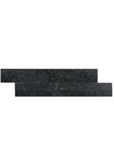 Kamień QUARTZ Black 10x35 opak.0,39m2