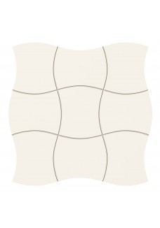 Tubądzin ROYAL PLACE white mozaika ścienna 29.3x29.3