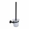 Omnires MODERN PROJECT szczotka toaletowa czarny mat MP60620BL