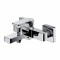 Omnires BARETTI bateria wannowa chrom BA7830CR