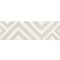 Domino BURANO BAR White C MAT 23,7x7,8 DEKOR
