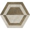 Paradyż SCRATCH beige hexagon B 26x29,8