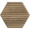 Paradyż WOODSKIN Wood heksagon struktura B 19,8x17,1